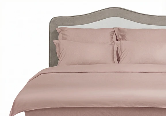 Постельное белье «Бежево-розовый»